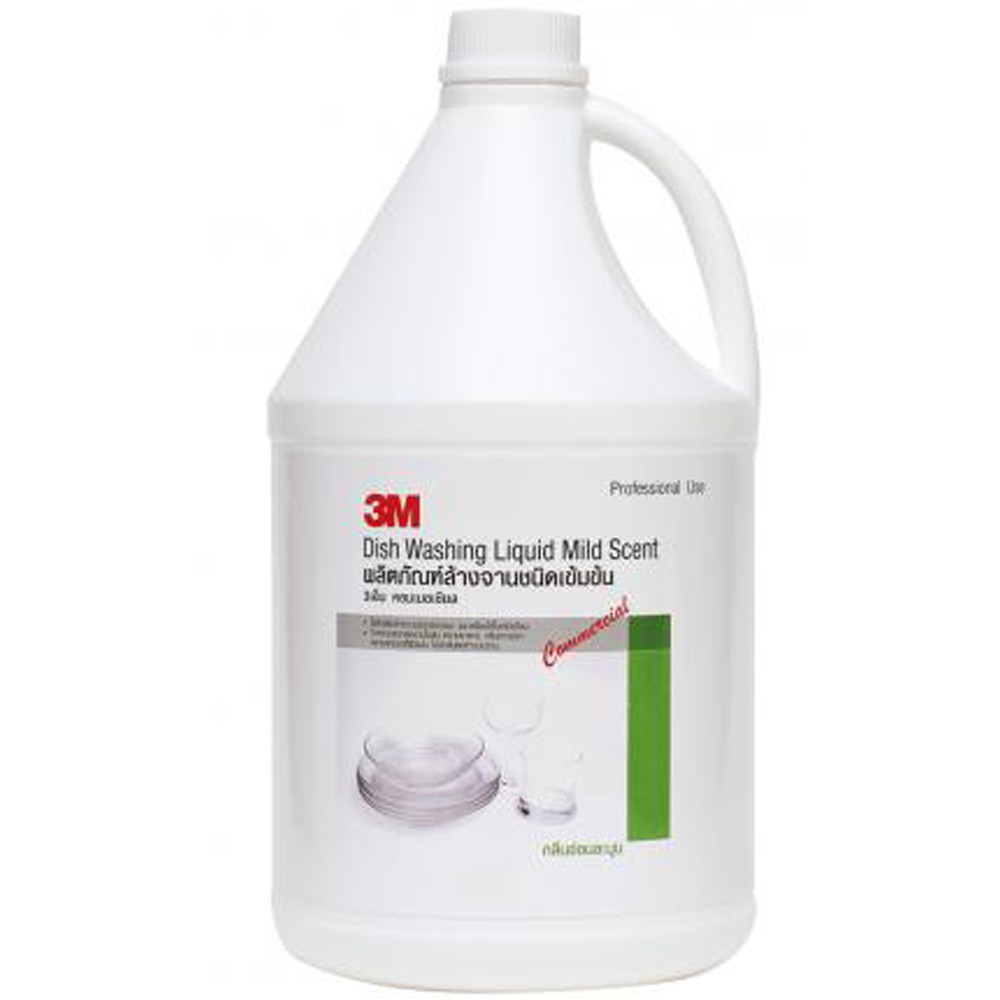 3M Dish Washing Liquid Mild Scent ผลิตภัณฑ์ล้างจาน 3 เอ็ม ชนิดเข้มข้น กลิ่นอ่อนละมุน 